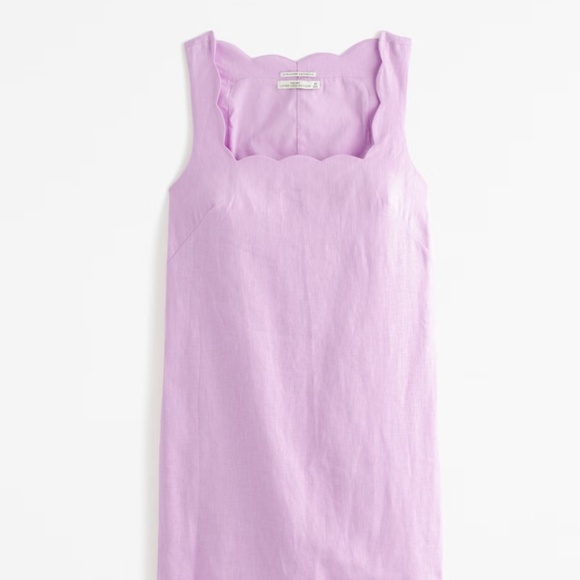 Abercrombie & Fitch Lavender Mini Dress - Picture 7 of 9